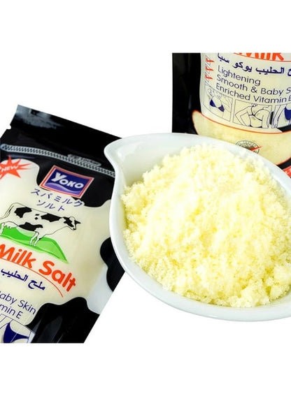 YOKO Spa Milk Salt Body Scrub with Vitamin E