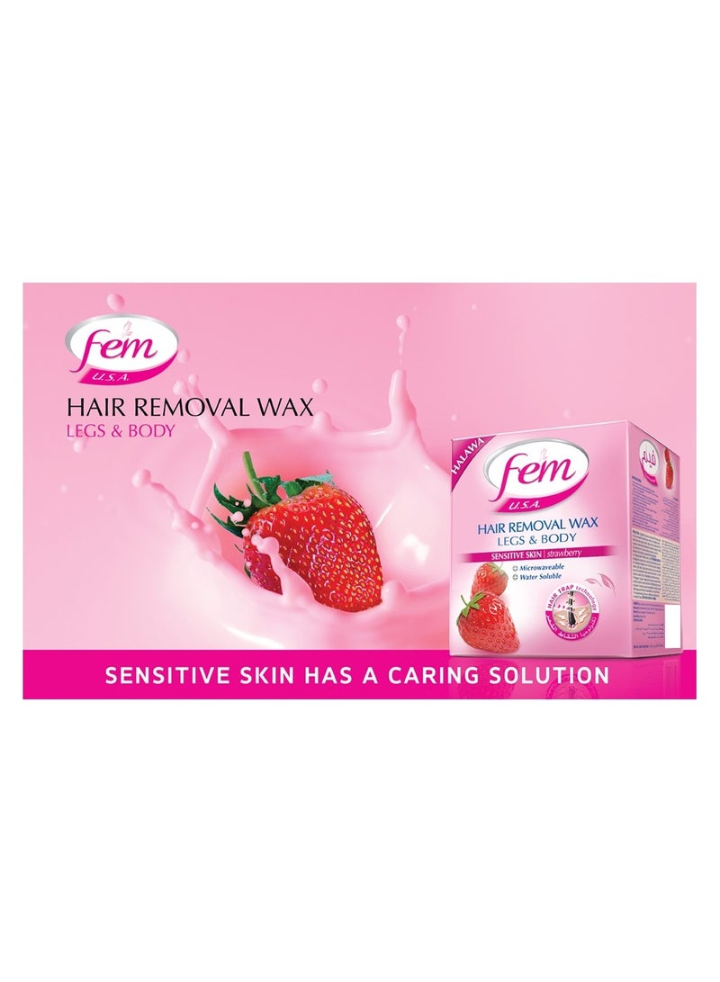 Fem Hair Removal Wax for Sensitive Skin 450 Gm