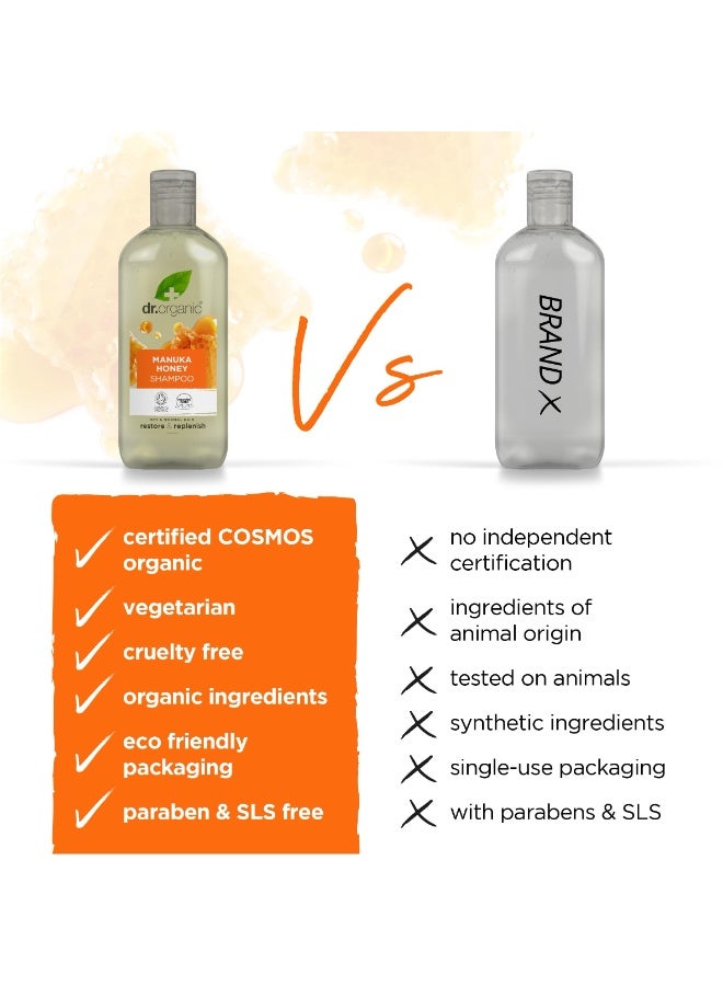 Dr.Organic Manuka Honey Shampoo 265 ML