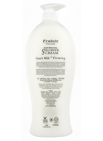 Fruiser Double Moisturising Shower Cream Goat's Milk 1000 ML