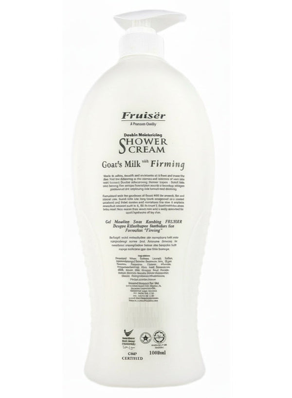 Fruiser Double Moisturising Shower Cream Goat's Milk 1000 ML