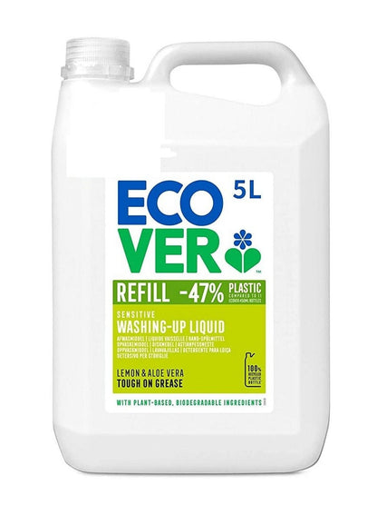 Ecover Washing Up Liquid Refill Lemon & Aloe Vera