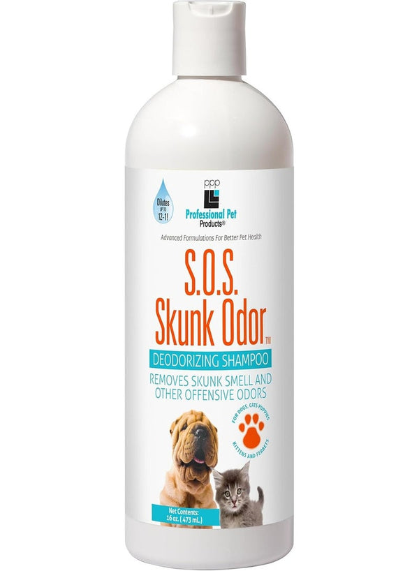 Skunk Odor Shampoo for Pets - Professional Pet Products