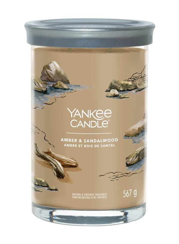 YANKEE CANDLE Amber & Sandalwood Jar 567g