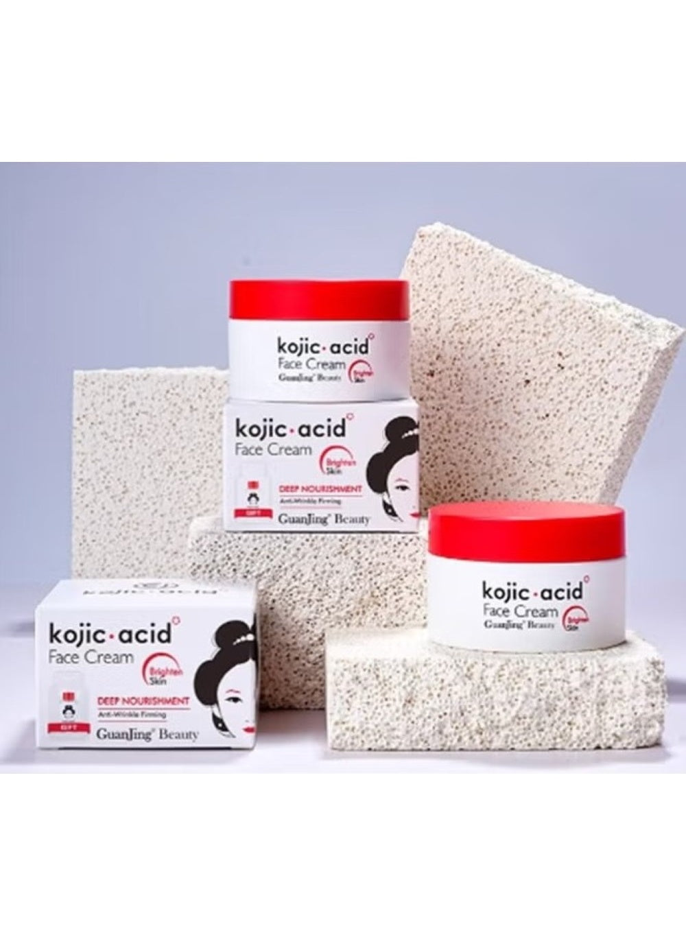 acid deep, acid deep nourishment, cream 50g, deep nourishment, deep nourishment firming, face cream, face cream 50g, firming face, firming face cream, guanjing beauty, kojic acid, kojic acid deep, nourishment firming, nourishment firming face, skincare