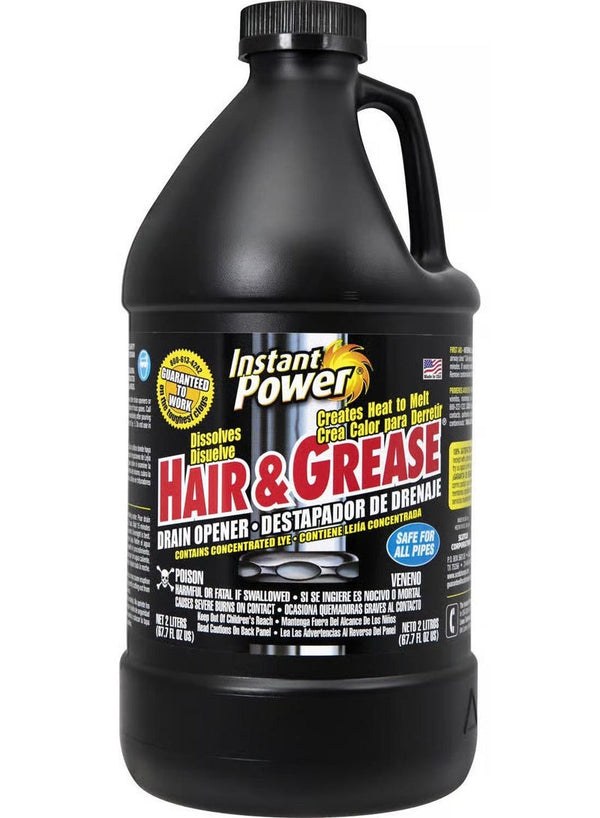 Instant Power Hair & Grease Drain Opener 2 L