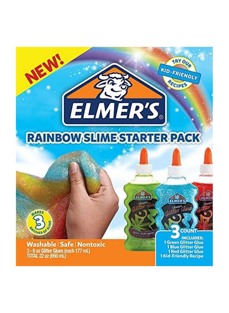 Elmers Rainbow Slime Starter Kit