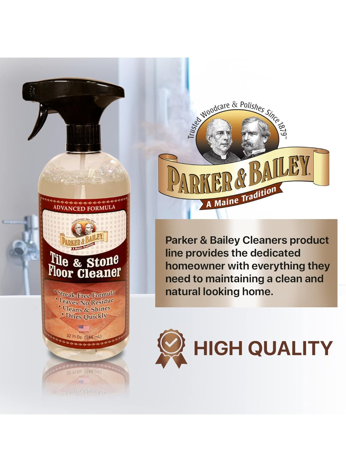 cleaner floor, cleaner granite, cleaning spray, daily granite, floor cleaner, island cleaning, kitchen island, marble tile, parker & bailey, quartz daily, slate quartz, spray marble, stone cleaner, tile slate, tile stone