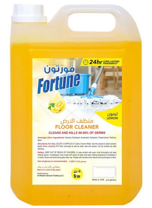 Fortune Antibacterial Floor Cleaner Lemon 5L