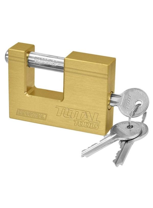 TOTAL Solid Brass Padlock 60 MM - Premium Security