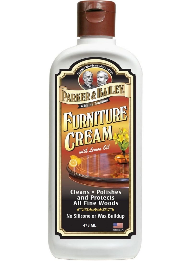 Parker & Bailey Furniture Cream with Lemon Oil 473 ML