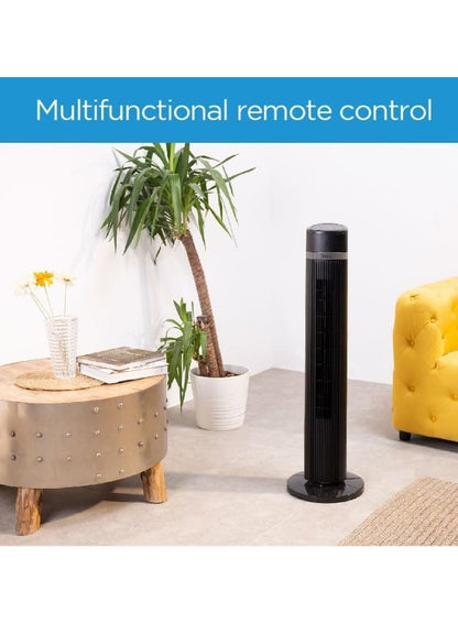 Midea Tower Fan with Remote Control - Black