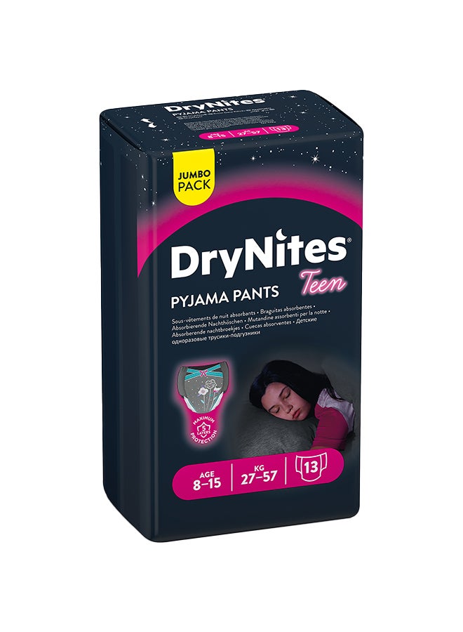 HUGGIES DryNites Pyjama Pants for Girls