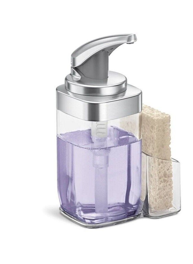 Simplehuman Brushed Nickel Push Pump with Caddy
