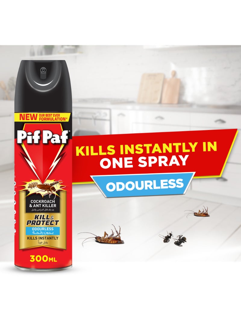 Pif Paf Cockroach & Ant Killer Spray 300ml