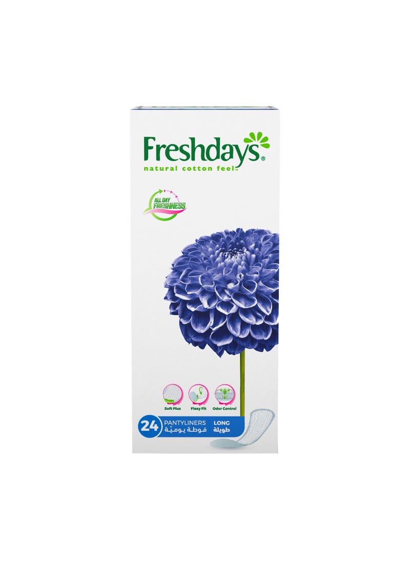 Freshdays Pantyliners Long 24 Pads