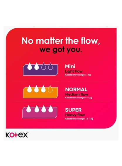 Kotex Tampons Extra Absorbent 16 Pieces