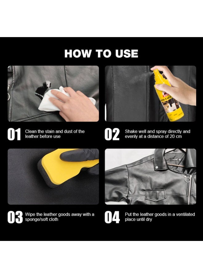 Biki Leather Protect Nursing Sponge Spray Kit