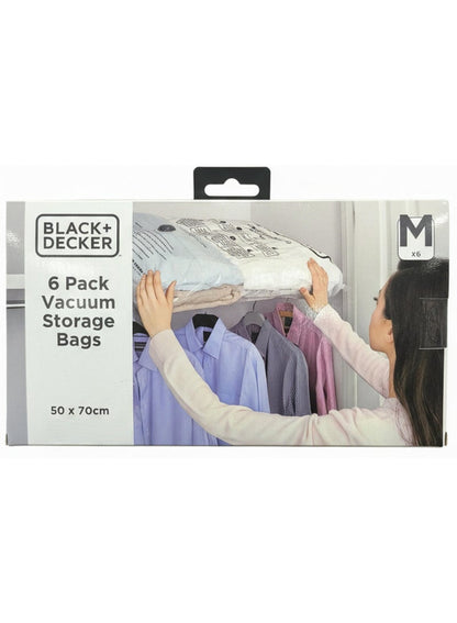 BLACK&DECKER Vacuum Storage Bags 6 Pack