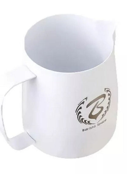 Barista Space Milk Jug Teflon White 350mL