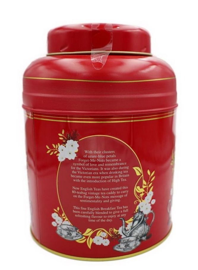 Vintage Victorian Tea Caddy with Teabags - New English Teas