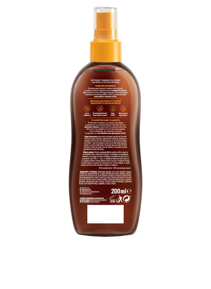 body oil, carroten, coconut fragrance, dermatologically tested, eye area, glow key, intense tanning, intense tanning oil, key oils, oil spray, seed oil, skin soft, skin type, tanning oil, tanning oil spray