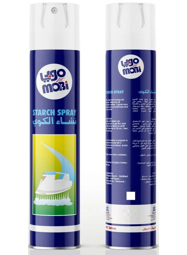 area avoid, bed linens, cotton, daily wear, every time, fabric starch, fabric starch spray, firm crisp, fresh soft, mobi, soft yet, spray 500ml, starch spray, starch spray 500ml, time key