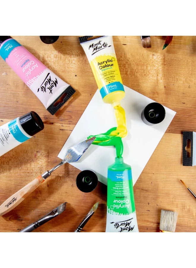 Mont Marte Acrylic Colour Paint Monastral Green 75 ML
