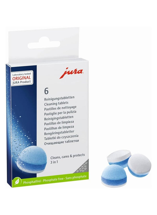 Jura Cleaning Tablets 1X6 Pcs for Perfect Coffee