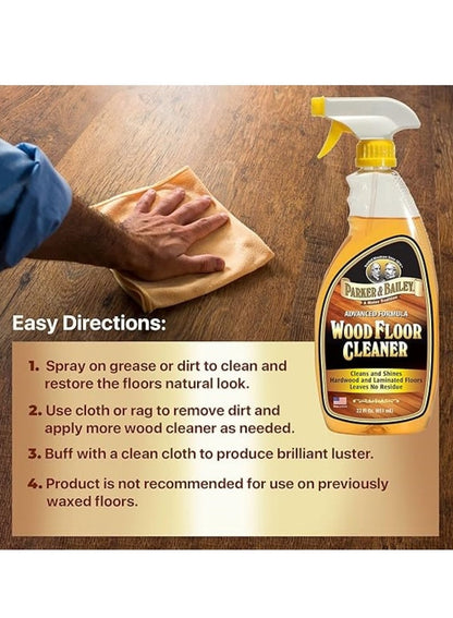 Parker & Bailey Wood Floor Cleaner 651 ML