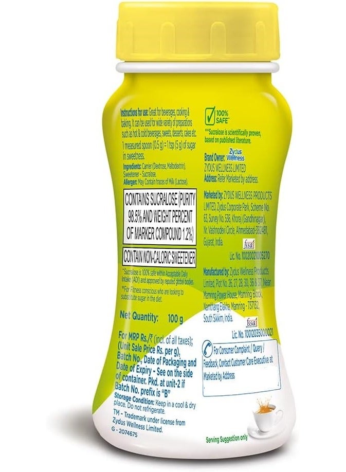 Sugar Free Natura 100g Jar - Sugar Free