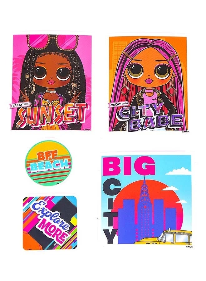 Trucare LOL OMG Fly Gurl Kids Luggage 18 Inches