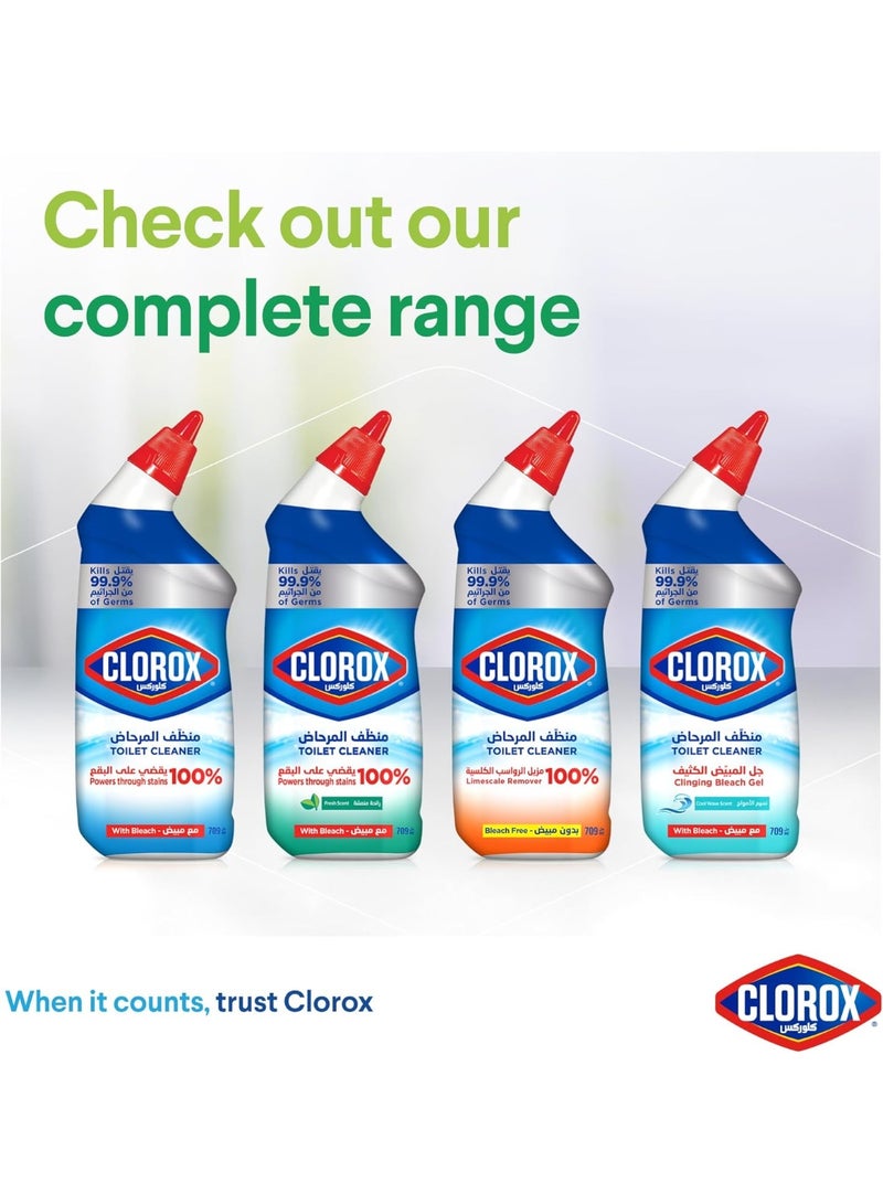 Clorox Fresh Scent Toilet Bowl Cleaner 709 ML