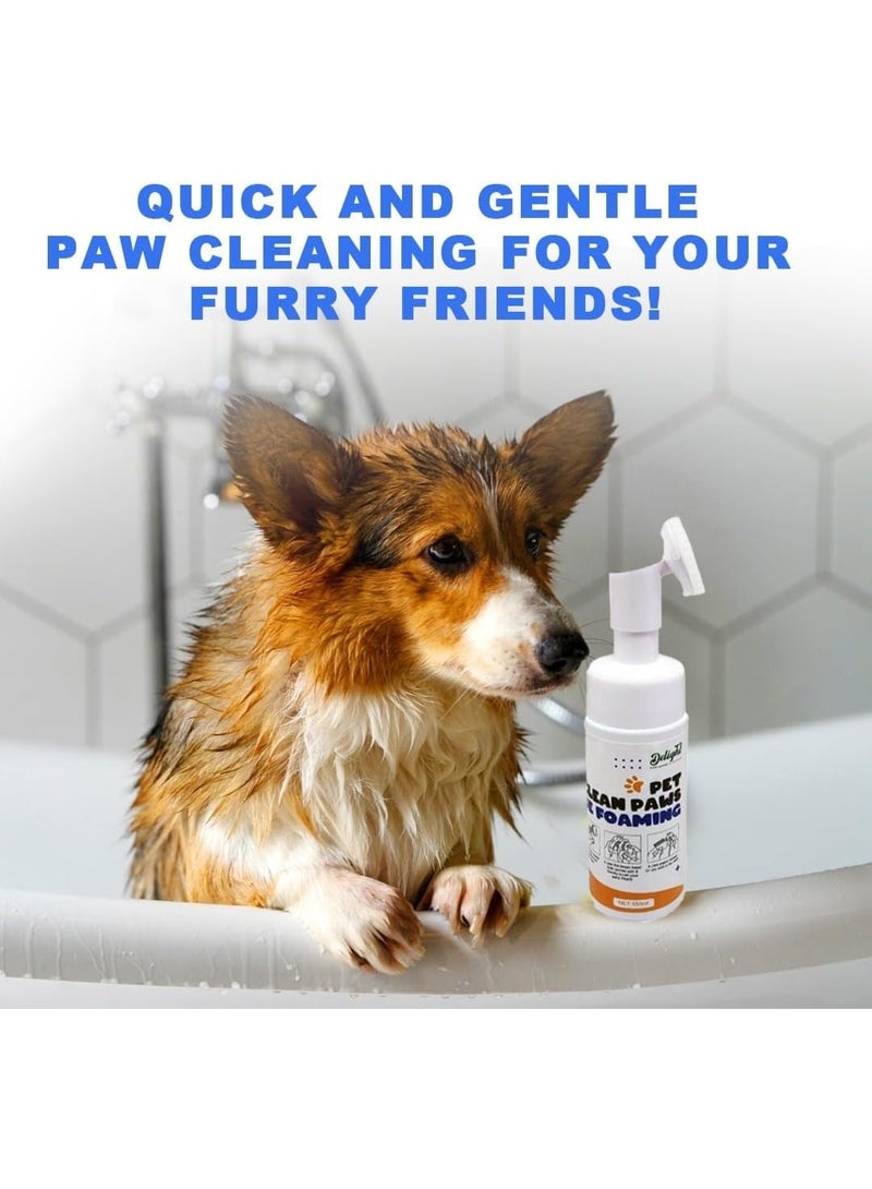 Delight Pet Paws Cleaning Foaming 150 ML