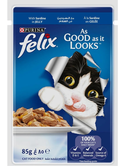 Premium Cat Wet Food Sardine 85G - PURINA