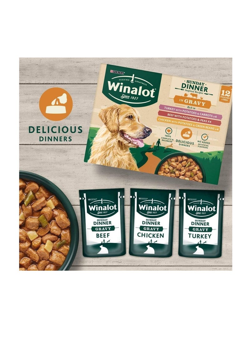 PURINA Dog Sunday Dinner 1200G