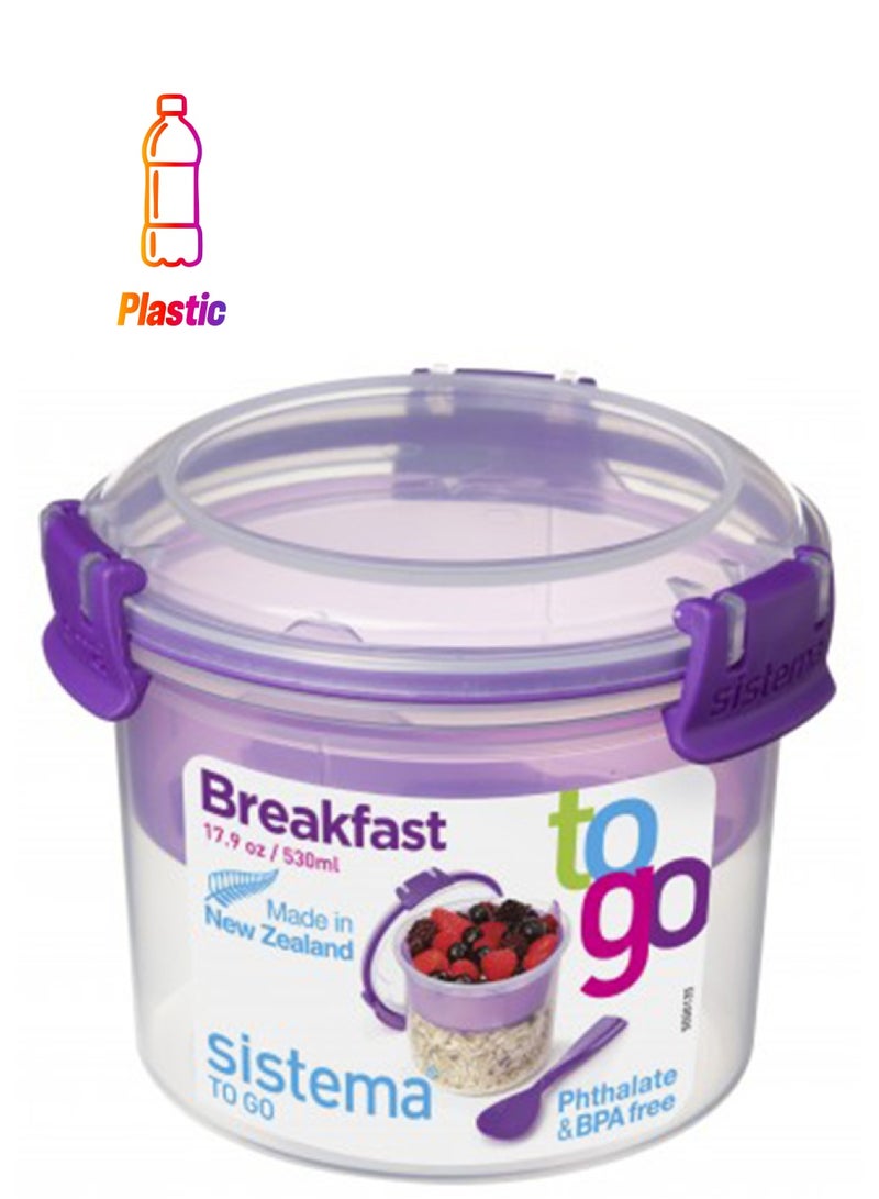 Sistema To Go Breakfast Bowl Multicolor