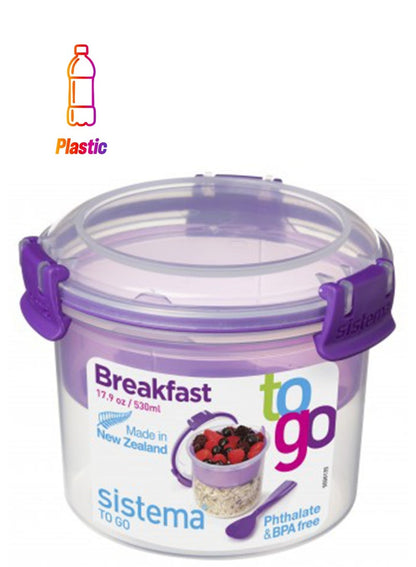 Sistema To Go Breakfast Bowl Multicolor