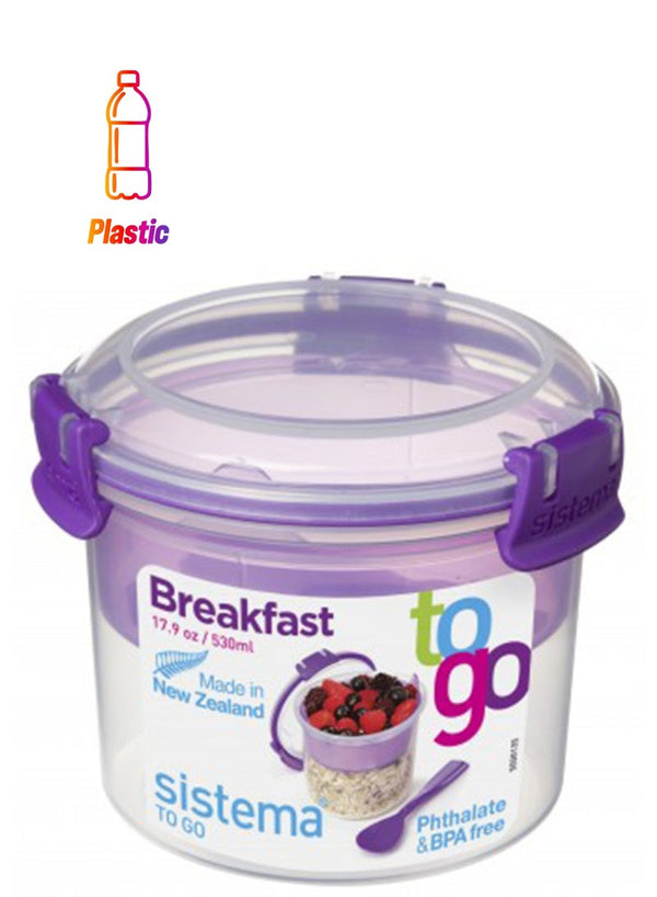 Sistema To Go Breakfast Bowl Multicolor