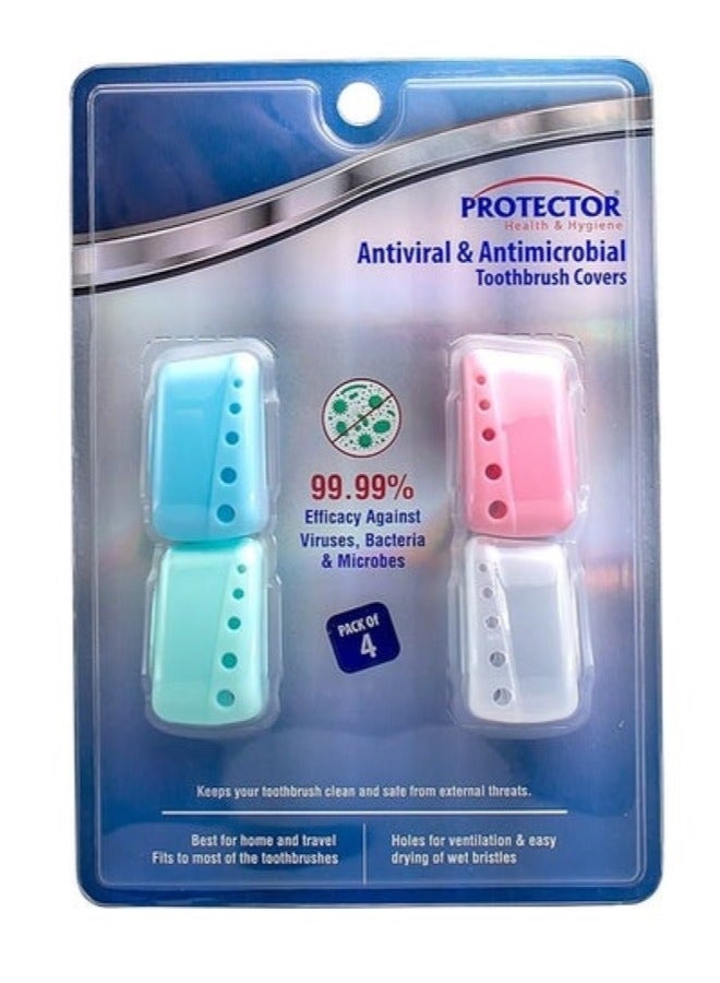 Antiviral Toothbrush Covers by Protector