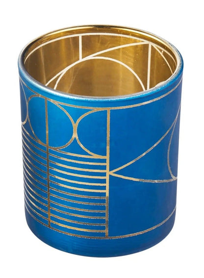 Art Deco Citronella Tealight Holder 3 Pack - Waxworks