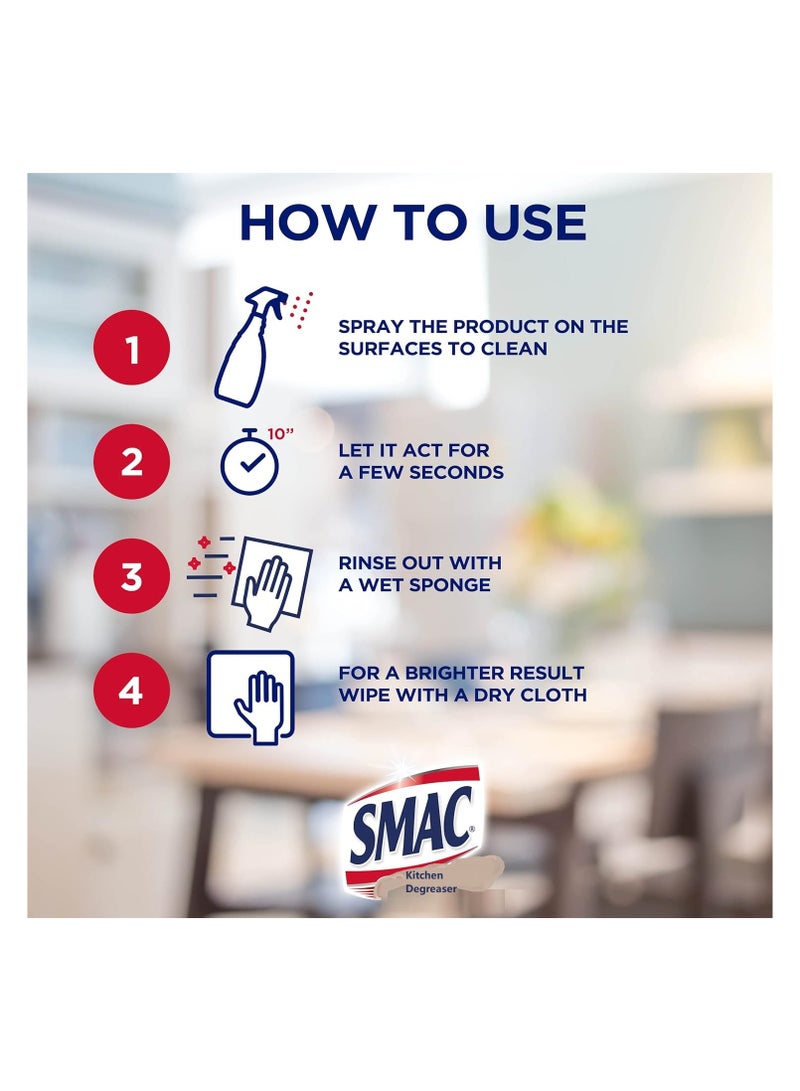 Smac Kitchen Degreaser 650 ML - Premium Home Cleaner