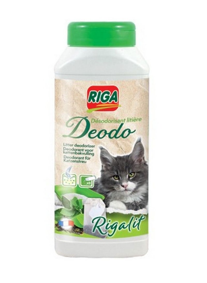Riga Deodo Green Tea 750g - Premium Litter Deodorizer