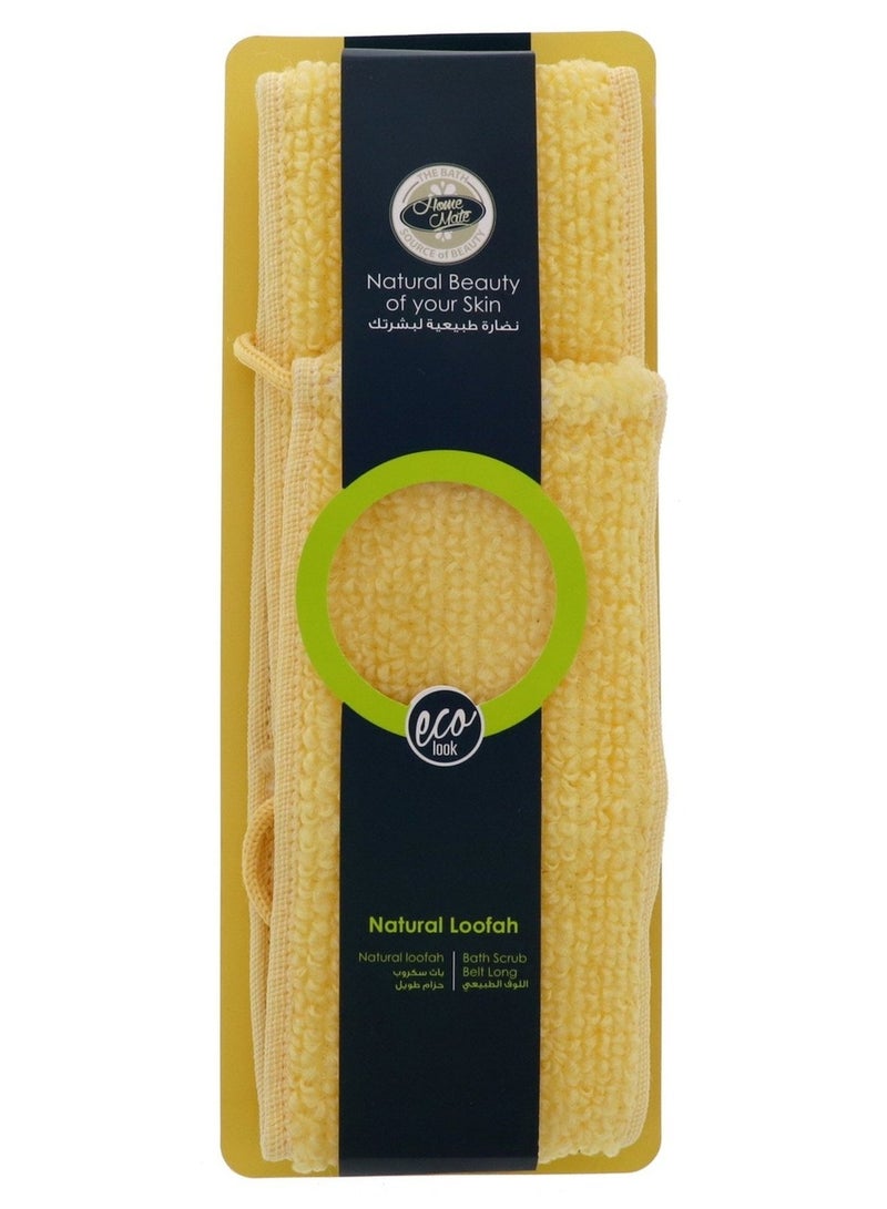 Home Mate Natural Loofah Bath Scrub Belt