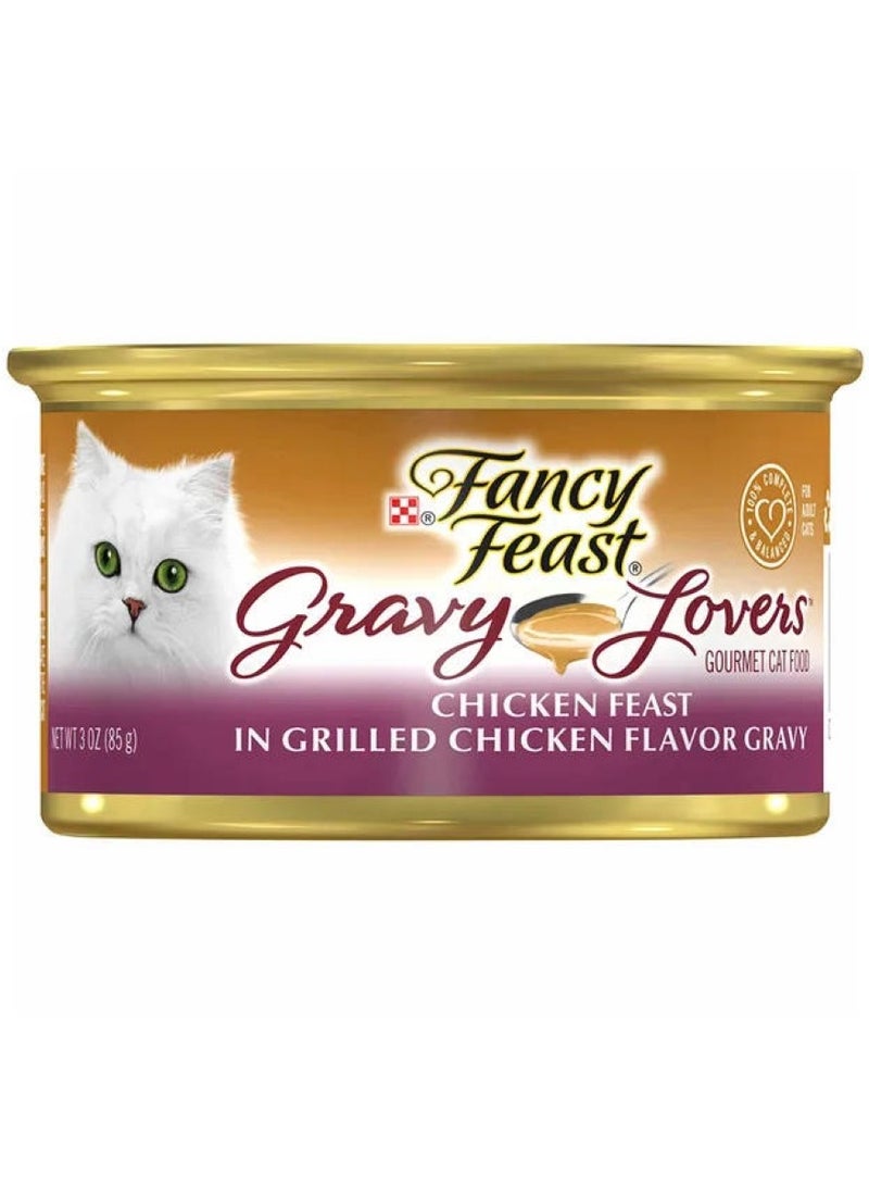 Fancy Feast Gravy Lovers Chicken Feast 85g Purina