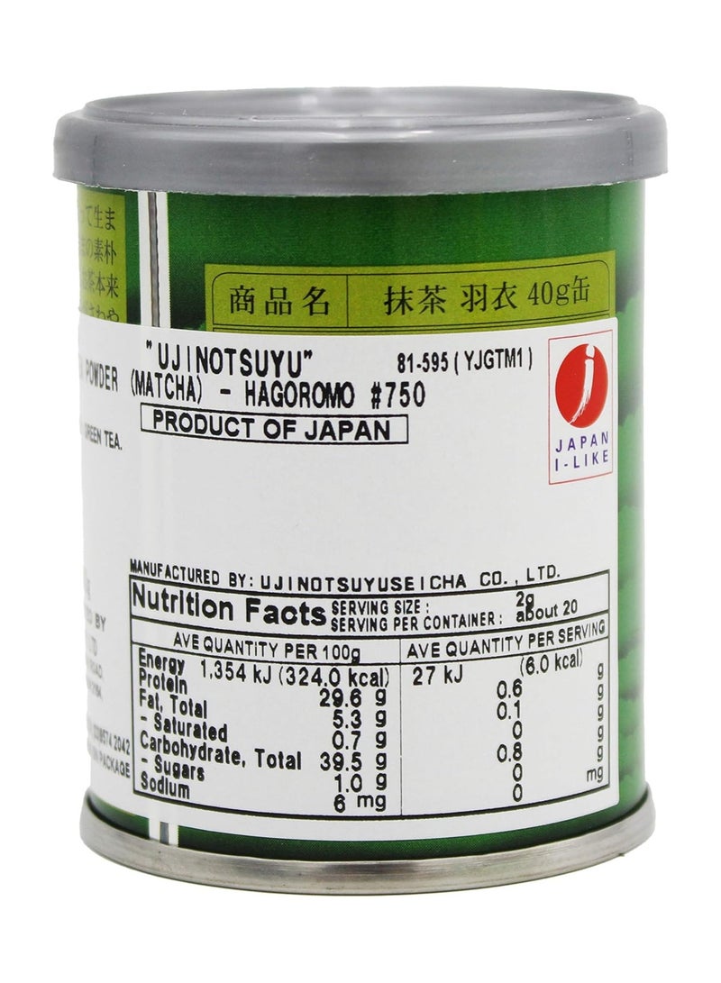 UJINOTSUYU Matcha Hagoromo 40G - Premium Green Tea