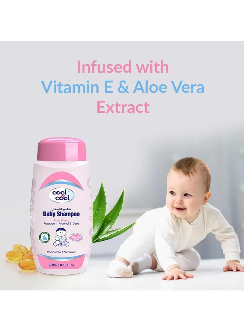 Cool & Cool Baby Shampoo Tear-Free Formula 250ml