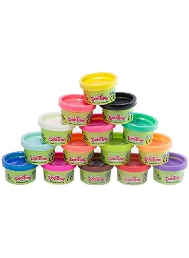 DOH TIME Party Bag Variety Pack 15 Dough Pots