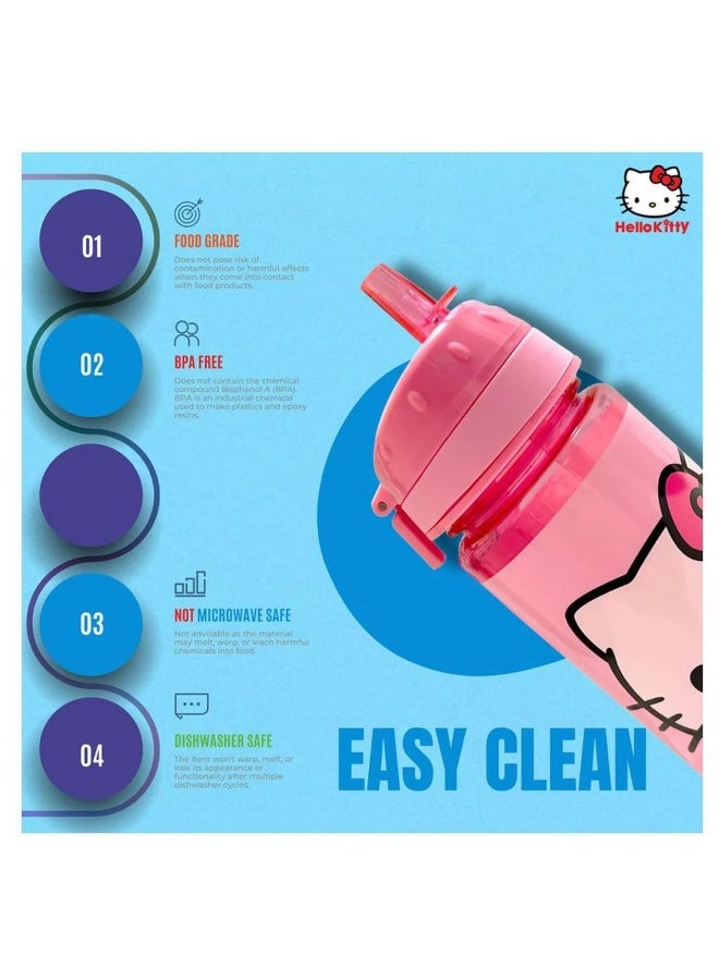 Trucare Hello Kitty Ribbon Water Bottle 750 ML