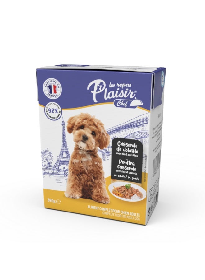 Les Repas Plaisir Dog Poultry Casserole 380G
